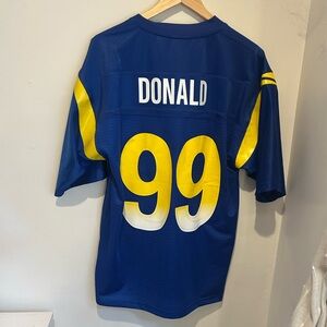 NFL Los Angeles Rams #99 Aaron Donald Jersey Medium